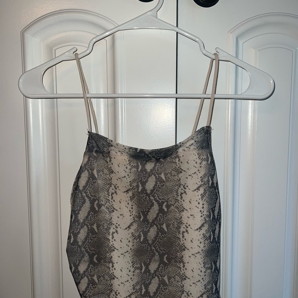 Snake print crop top - Picture 3 of 5